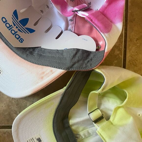 NWT Adidas Women Lot of 2 Tie Dye Caps
